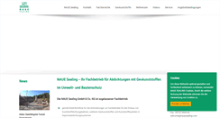 Desktop Screenshot of nauesealing.com