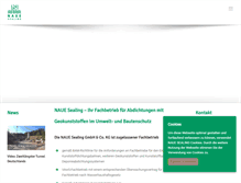 Tablet Screenshot of nauesealing.com
